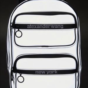 ALEXANDER WANG MEDIUM REFLECTIVE BACK PACK